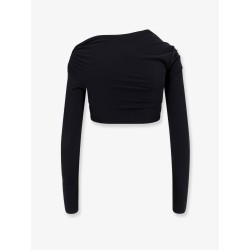 Gabi stretch fabric top