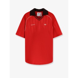 Nylon T-shirt with embroidered logo on the front