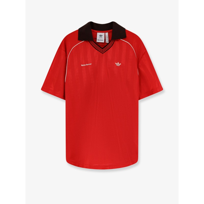 Nylon T-shirt with embroidered logo on the front