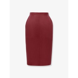 Cassandra leather skirt