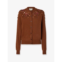 Wool and cashmere cardigan