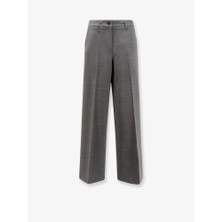 Wool blend trousers