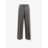 Wool blend trousers