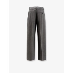 Wool blend trousers