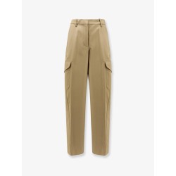 Cotton and wool cargo trousers