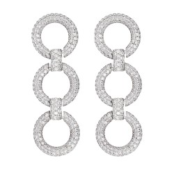 EARRINGS WITH CRYSTALS