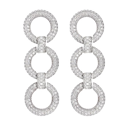 EARRINGS WITH CRYSTALS