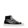 "HIGH TOP PLIMSOLL" SNEAKER
