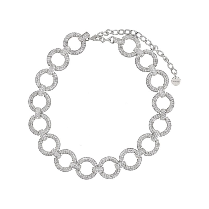 CHOKER WITH CRYSTALS