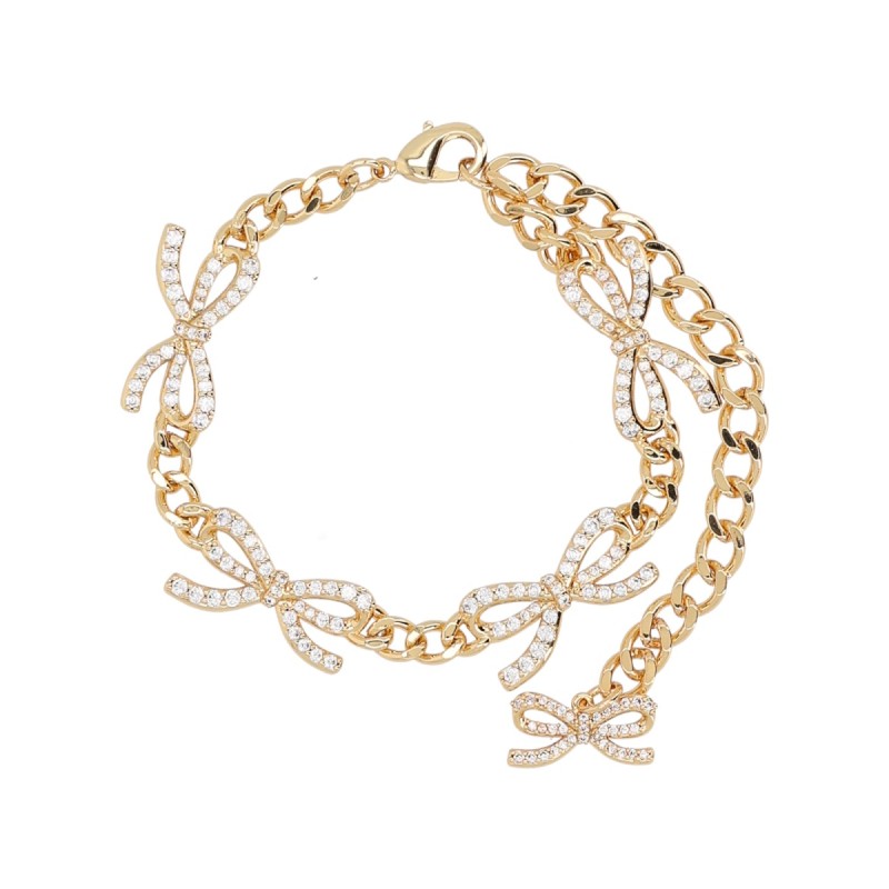 "CRYSTAL BOW" BRACELET