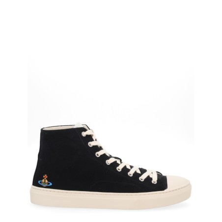 "HIGH TOP PLIMSOLL" SNEAKER