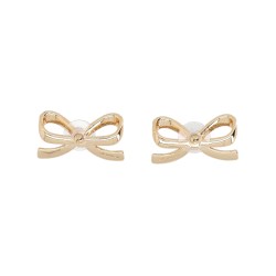 BOW EARRINGS WITH CRYSTALS