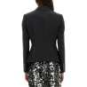 DOLCE DOUBLE-BREASTED JACKET WITH DG LOGO BUTTONS