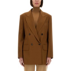 WOOL BLEND DOUBLE-BREASTED JACKET