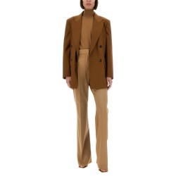 WOOL BLEND DOUBLE-BREASTED JACKET