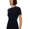 RIBBED KNIT DRESS
