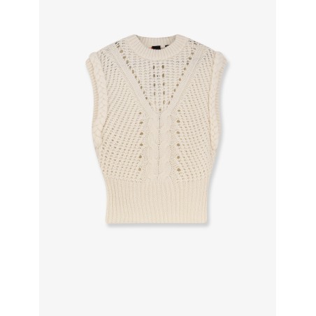 Fastina wool and alpaca blend vest