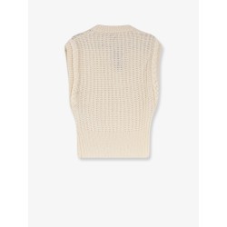 Fastina wool and alpaca blend vest