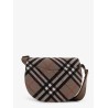 Bridle Canvas and Leather Check Shoulder Bag