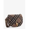 Bridle Canvas and Leather Check Shoulder Bag