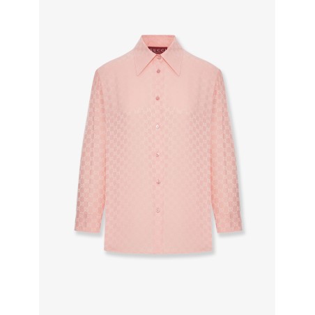 GG silk shirt