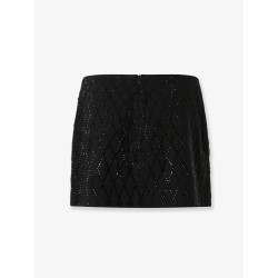 Memory Mini skirt with crystals