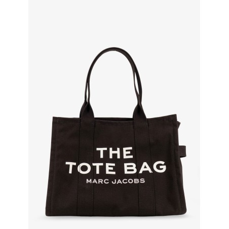 Canvas shopping bag with frontal logo