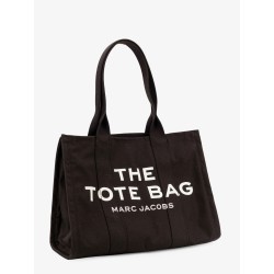 Canvas shopping bag with frontal logo