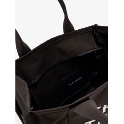 Canvas shopping bag with frontal logo