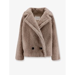 Mxmcambusa alpaca and cashmere fur jacket