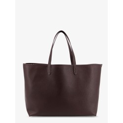 Reversible shopping bag with check pattern