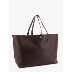 Reversible shopping bag with check pattern