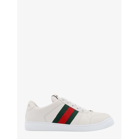 Screener low-top leather sneakers