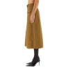 MIDI SKIRT WITH BUTTONS