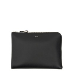 ZIPPERED LEATHER PORTFOLIO