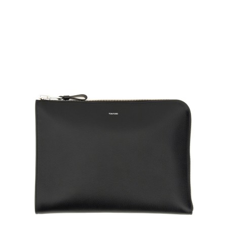 ZIPPERED LEATHER PORTFOLIO