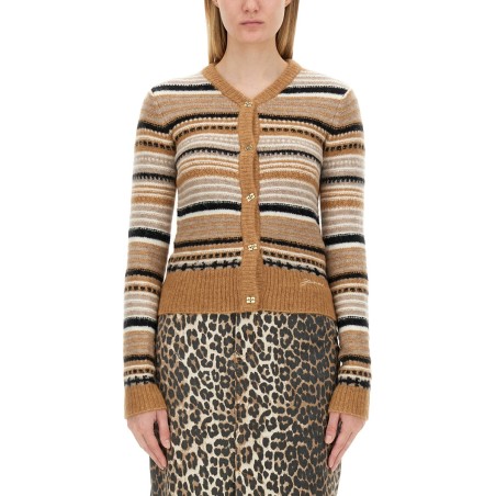CARDIGAN WITH STRIPE PATTERN