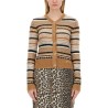CARDIGAN WITH STRIPE PATTERN