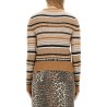 CARDIGAN WITH STRIPE PATTERN