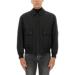 BOMBER JACKET WITH REMOVABLE LINING