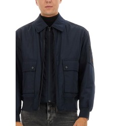 BOMBER JACKET WITH REMOVABLE LINING