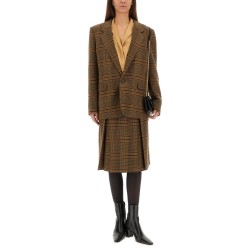 WOOL AND CASHMERE MIDI SKIRT