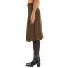 WOOL AND CASHMERE MIDI SKIRT