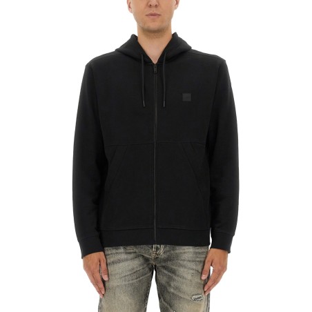 COTTON SWEATSHIRT WITH LOGO