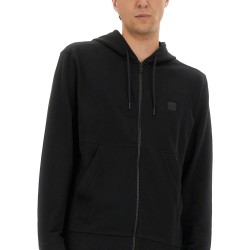 COTTON SWEATSHIRT WITH LOGO