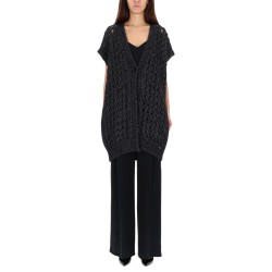 VEST WITH PERFORATED WORKMANSHIP