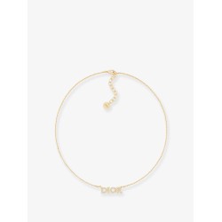 Diorevolution metal necklace with gold finishes