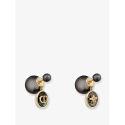Dior Tribales metal earrings with gold finish