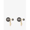 Dior Tribales metal earrings with gold finish