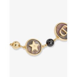 D-Luck metal bracelet with gold finishes